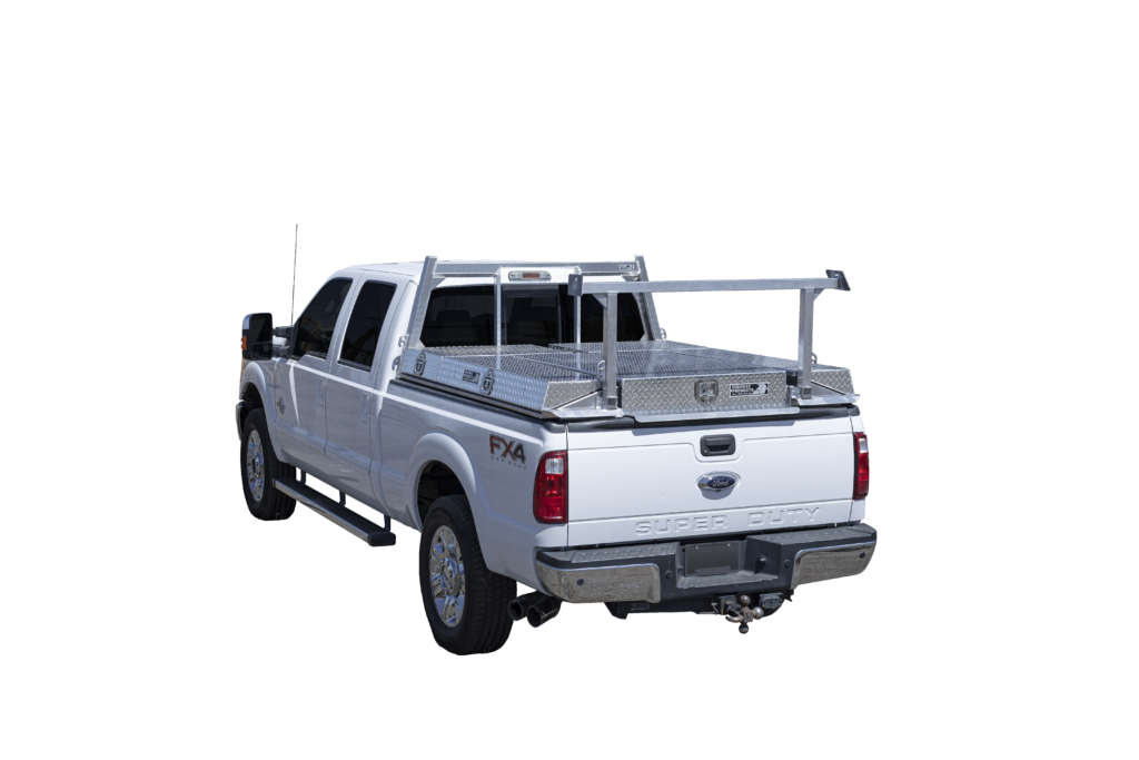 PICKUP PACK | Aluminum truck bed organizer and cover, with low side ...