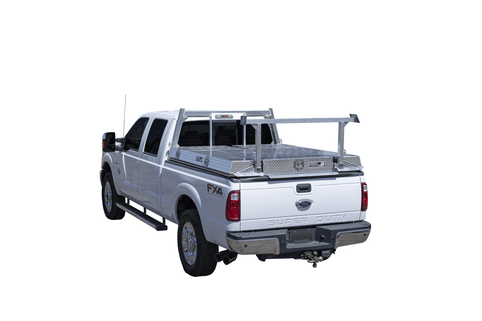 PICKUP PACK | Aluminum truck bed organizer and cover, with low side ...