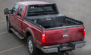 Aluminum Single Lid Truck Tool Box on Ford Super Duty- 19
