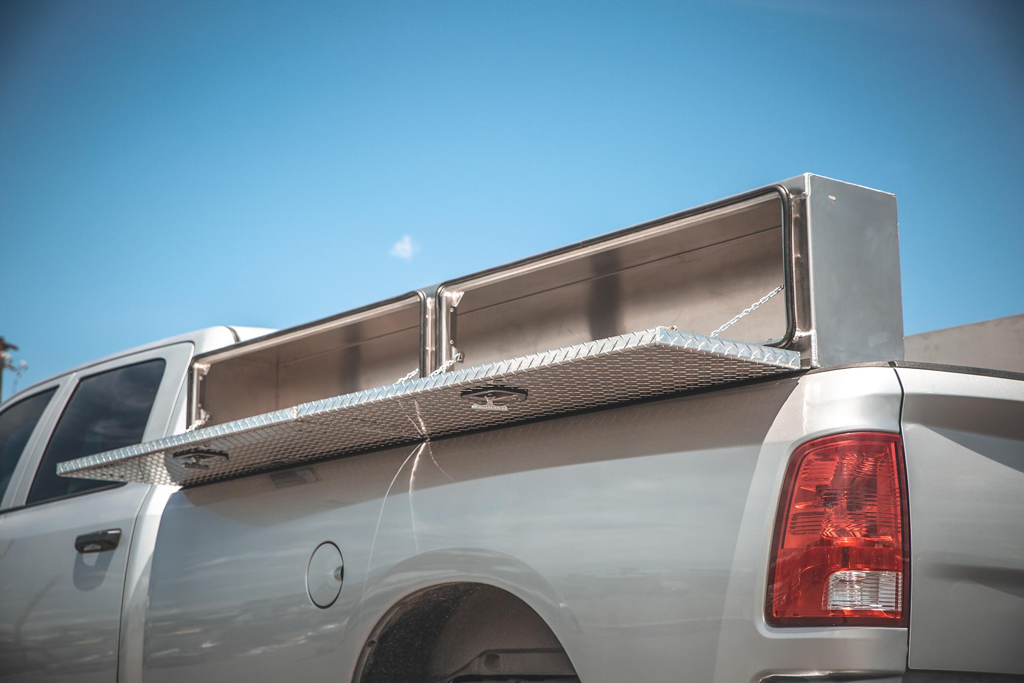 Heavy Duty Aluminum Toolboxes for Pickup Truck: High side truck