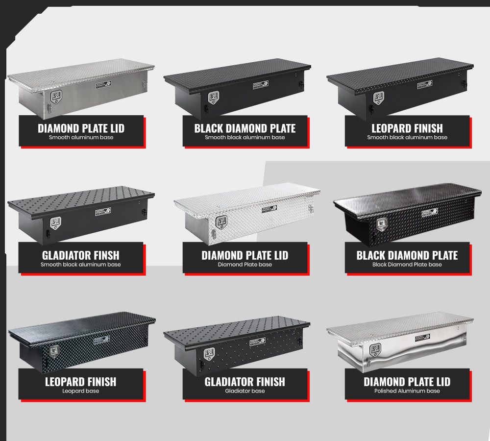 all in one low profile toolbox finishes