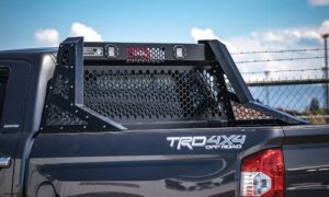 Beast Full Mesh Headache Rack on Toyota Tundra 4