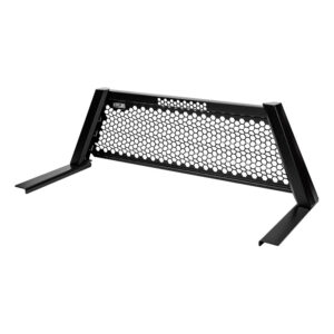 Honeycomb Full Wave Smooth Black Headache Rack right