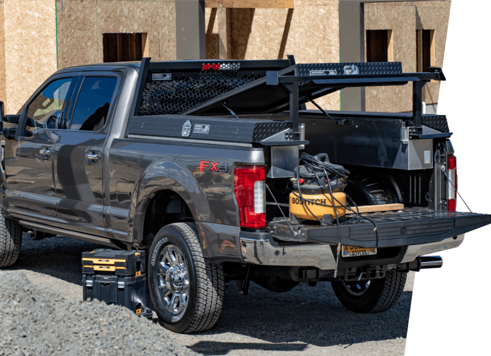 Pickup Pack Tool Box and Bed cover for pickup trucks