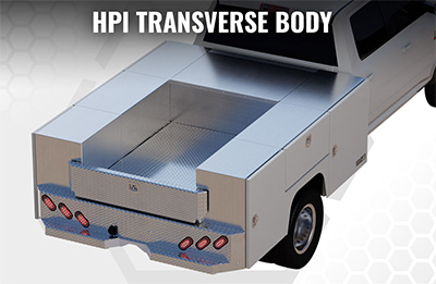 transverse service body