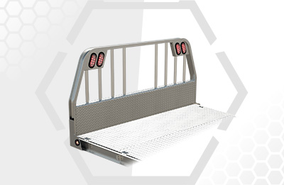 flatbed headboard tapered