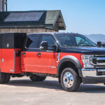 Red Dually Brush Truck Ford F550 - 1