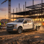 Strongback Flatbed at construction
