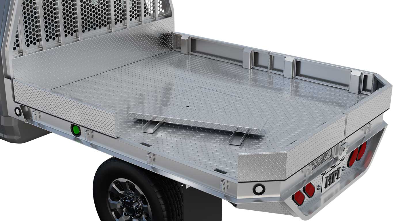 Strongback Flat Bed Truck Beds | Aluminum Work Truck Flatbeds that Last ...